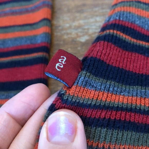 Y2K American Eagle Striped Longsleeve - Picture 7 of 11